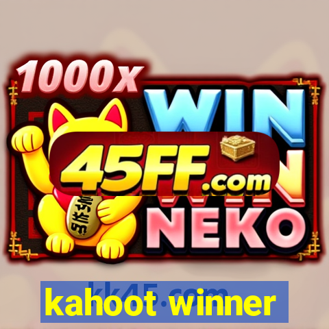 kahoot winner